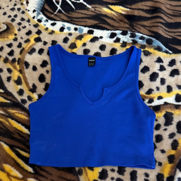 SHEIN Royal Blue Tank Top - Picture 1 of 3